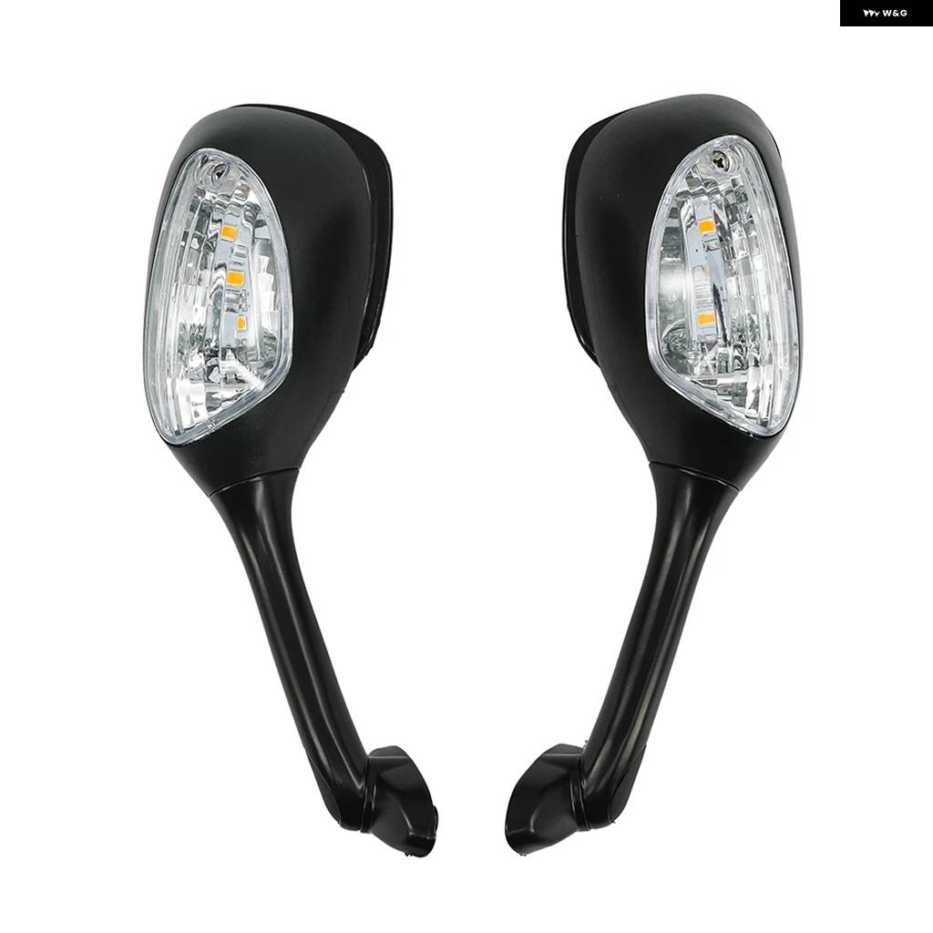 並行輸入品オートバイ アクセサリー スズキ 750 1000 GSXR600 2006-2010 K6 K7 K8 バックミラー LED ウィンカーライトの画像