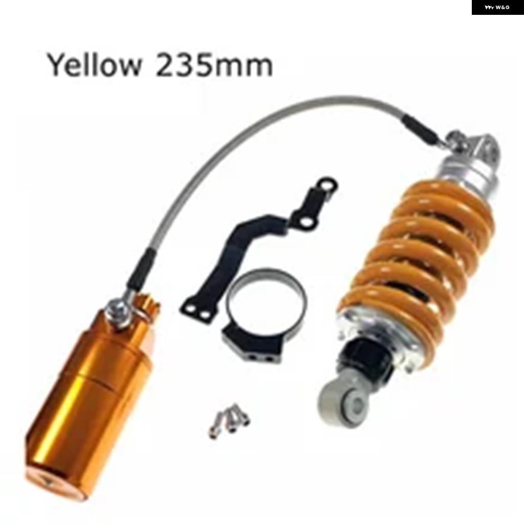 並行輸入品205/235/260/285MM バイク エアショック アブソーバー リアサスペンション ヤマハ ホンダ カワサキ MSX125 SF ベネリ TNT125 135 CF250SR_5