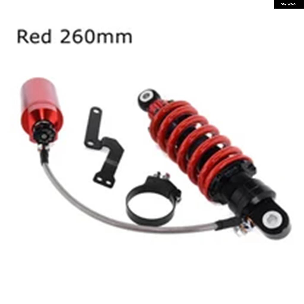 並行輸入品205/235/260/285MM バイク エアショック アブソーバー リアサスペンション ヤマハ ホンダ カワサキ MSX125 SF ベネリ TNT125 135 CF250SR_6