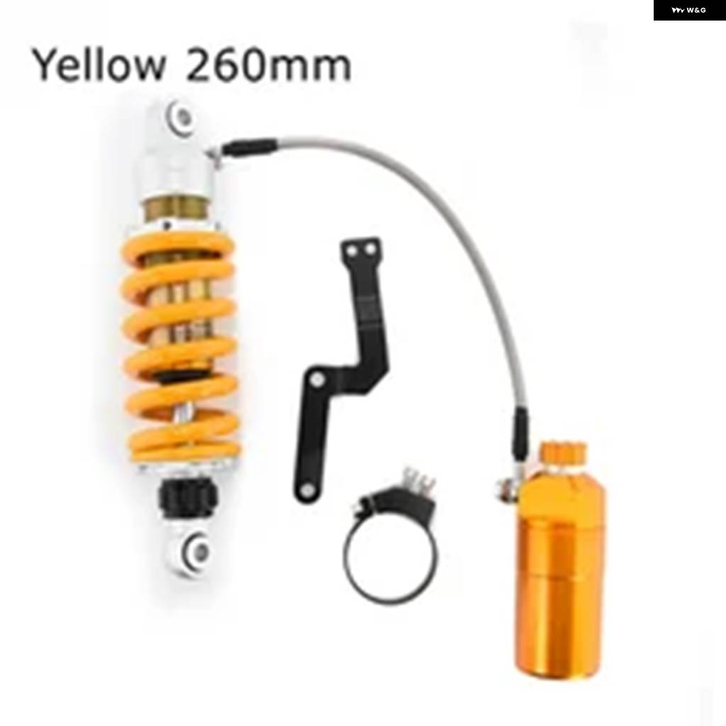 並行輸入品205/235/260/285MM バイク エアショック アブソーバー リアサスペンション ヤマハ ホンダ カワサキ MSX125 SF ベネリ TNT125 135 CF250SR_7