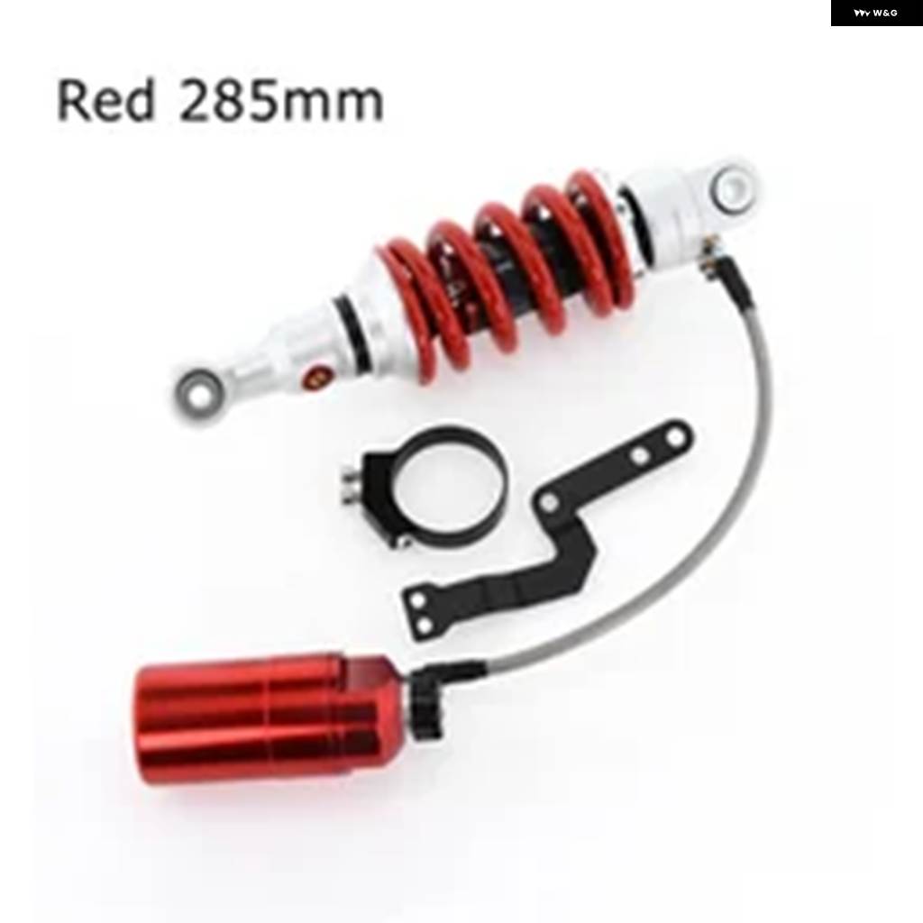 並行輸入品205/235/260/285MM バイク エアショック アブソーバー リアサスペンション ヤマハ ホンダ カワサキ MSX125 SF ベネリ TNT125 135 CF250SR_1