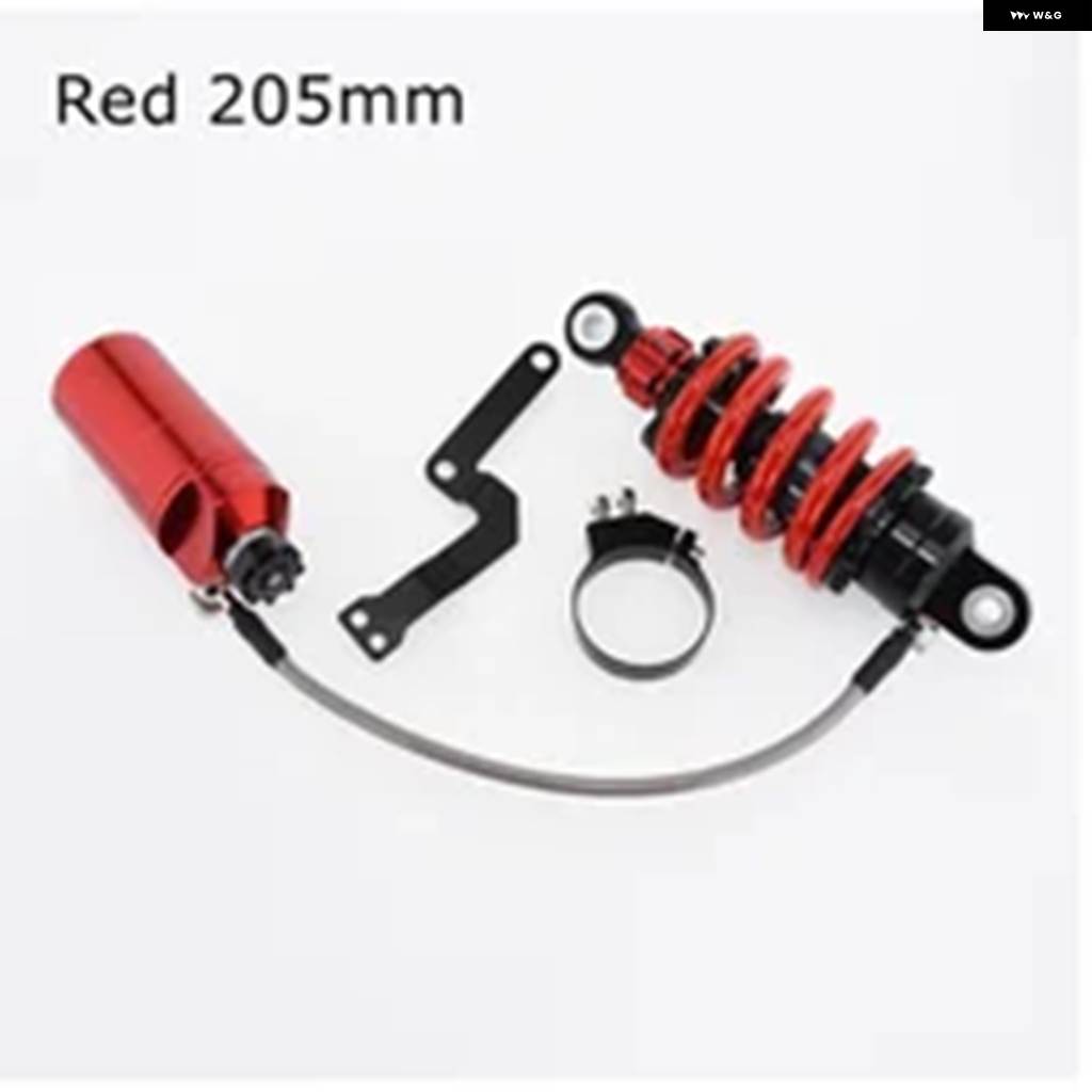 並行輸入品205/235/260/285MM バイク エアショック アブソーバー リアサスペンション ヤマハ ホンダ カワサキ MSX125 SF ベネリ TNT125 135 CF250SR_2