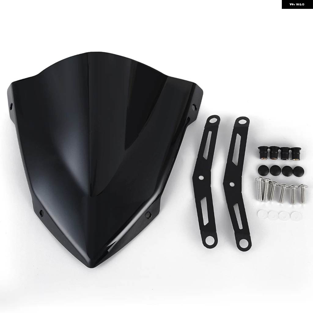 並行輸入品 オートバイ フロントガラス ヤマハ MT-03 MT03 MT25 2020 - 23 ウィンドデフレクター ブラケッの画像