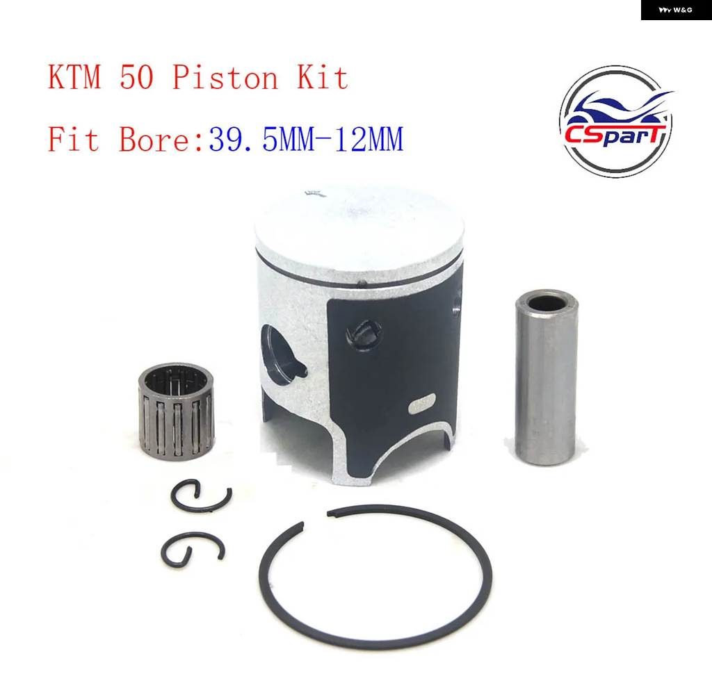 並行輸入品 SX50 39.5MM 12MM ピストンリング ベアリング ガスケット シールキット KTM50 50 SX 50C_3