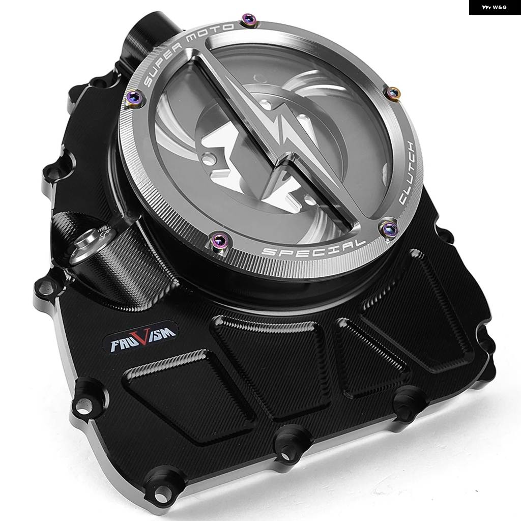 並行輸入品 バイク クリアクラッチカバー BENELLI BN600 TNT600 600CC 2020 エンジン プロテクターの画像