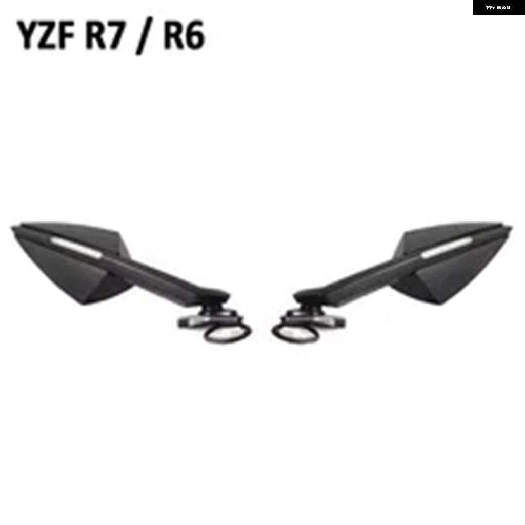 並行輸入品 オートバイ 回転式バックミラー ウィンカー ヤマハ YZF-R7