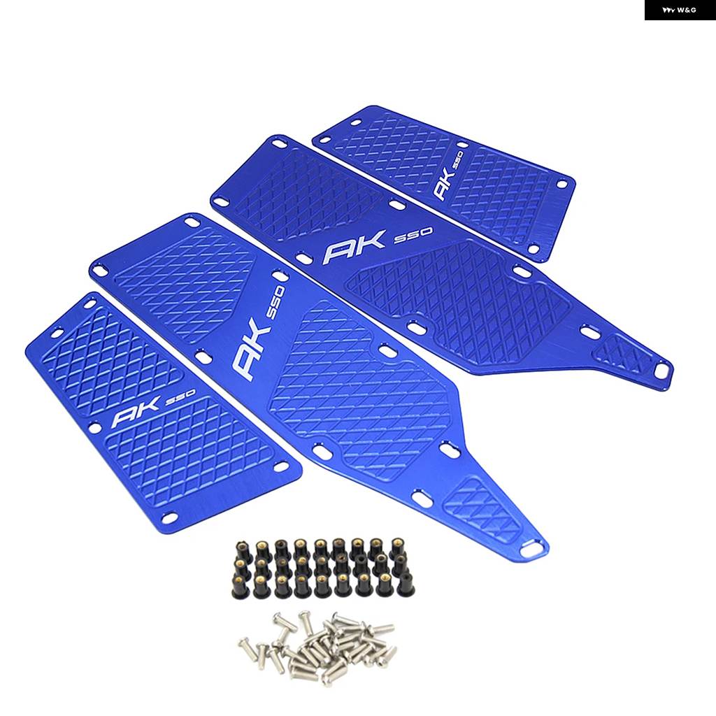 並行輸入品 AK550 オートバイ NMAX フットレスト フットボード ペダルペグ フットボード ステップ フットプレート KY_1