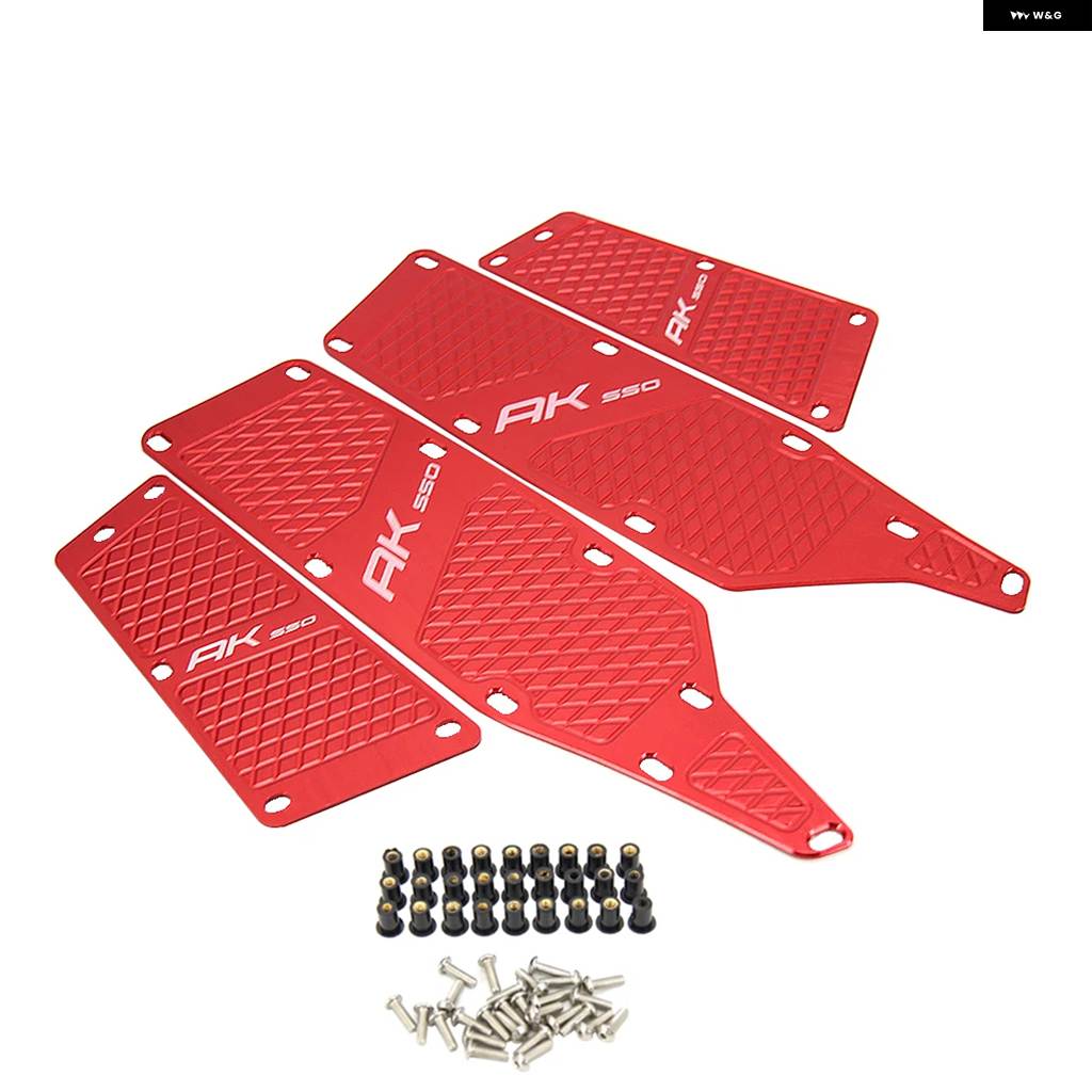 並行輸入品 AK550 オートバイ NMAX フットレスト フットボード ペダルペグ フットボード ステップ フットプレート KY_2