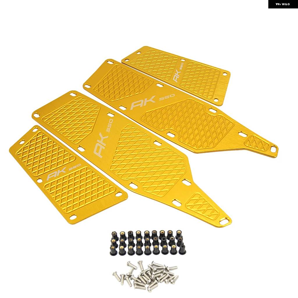 並行輸入品 AK550 オートバイ NMAX フットレスト フットボード ペダルペグ フットボード ステップ フットプレート KY_4