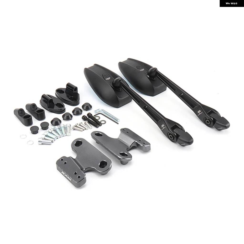並行輸入品 ヤマハ XMAX300 バイク アクセサリー X-MAX300 2023 バックミラー フォワード ブラケット ムービ_11