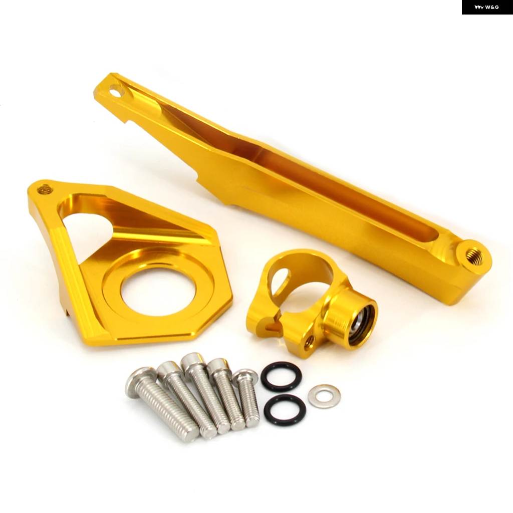 並行輸入品 オートバイ ヤマハ YZF-R6 YZF600 2003-2005 2004 ステアリング ダンパー ブラケット スタ