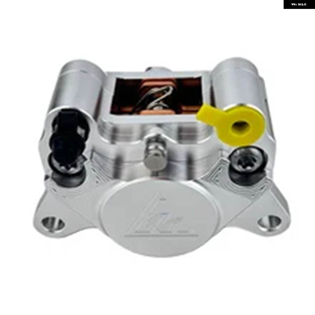 並行輸入品 84MM スモールクラブ バイク リアブレーキ キャリパー CNCアルミ 2ピストン 高性能 ホンダ カワサキ カスタ_1