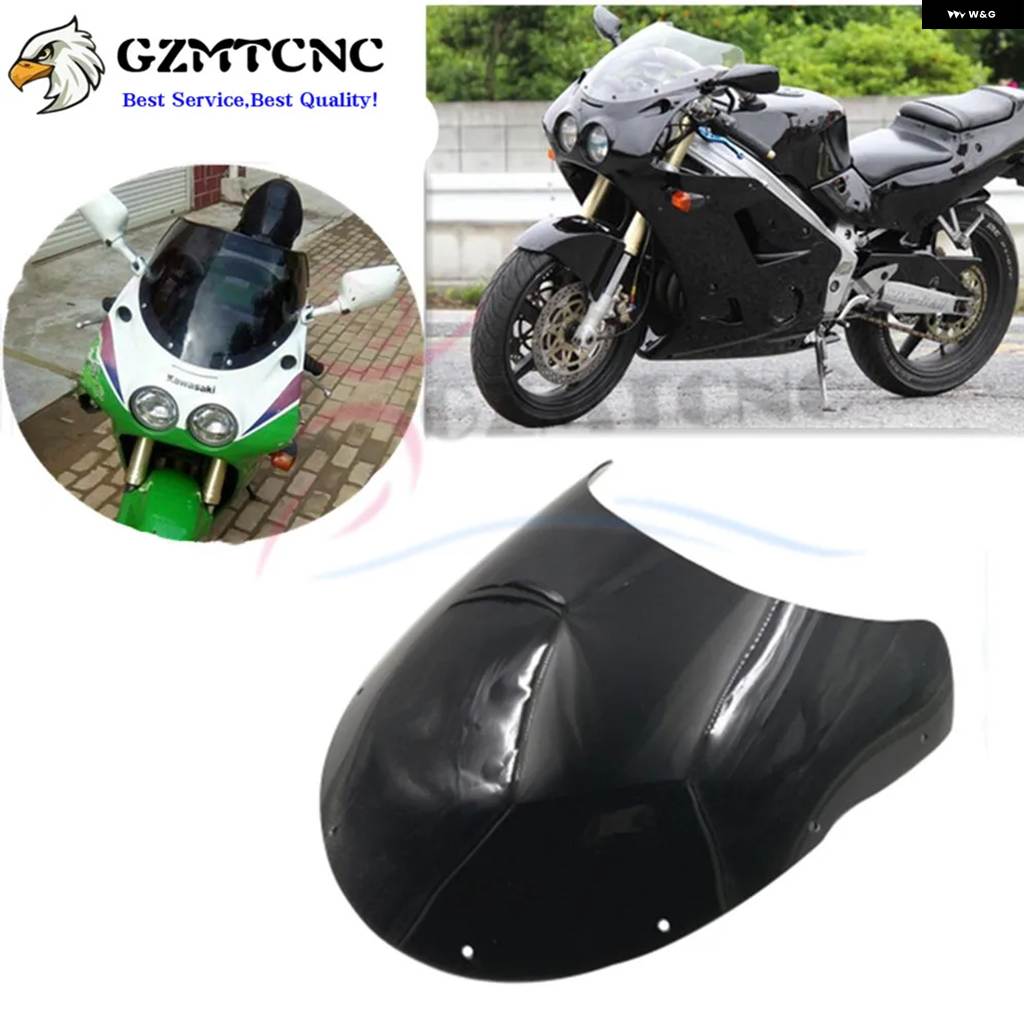 並行輸入品 オートバイ フロントガラス 89 90 ZXR250 ウィンドスクリーン ウィンドシールド カワサキ ZXR 250の画像
