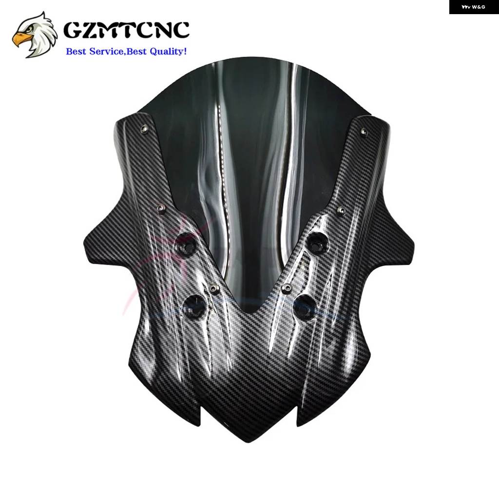 並行輸入品 カーボンパターン ウィンドシールド ホンダ CBR650F CBR 650F 2014 - 18 ウィンドツーリングス_2