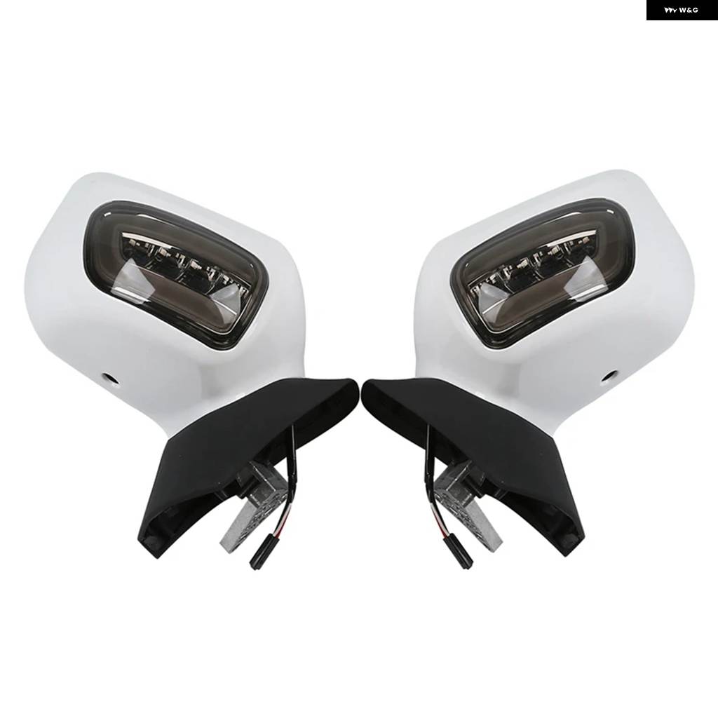 並行輸入品 ホンダ GL1800 ゴールドウィング 1800 F6B 2013-2017 バイク リアビューミラー LED ウィンの画像