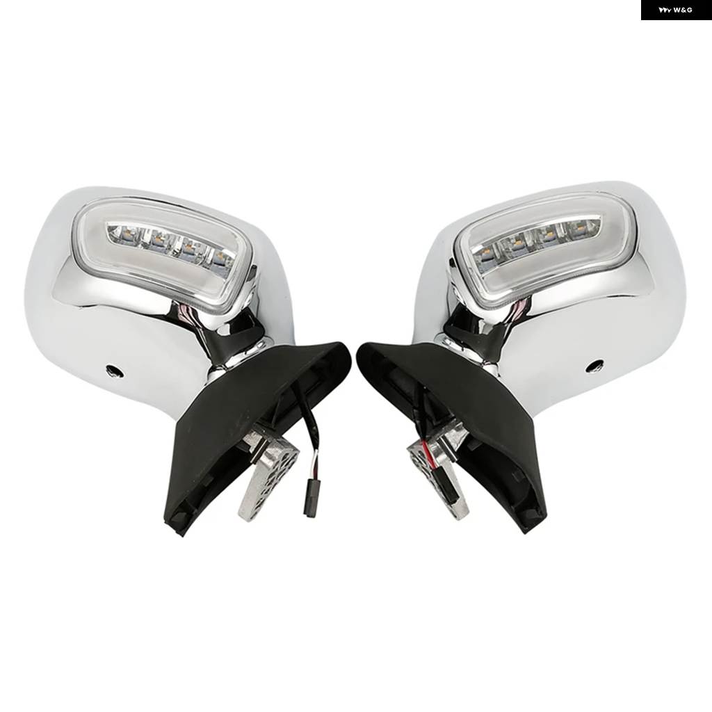 並行輸入品 ホンダ GL1800 ゴールドウィング 1800 F6B 2013-2017 バイク リアビューミラー LED ウィンの画像
