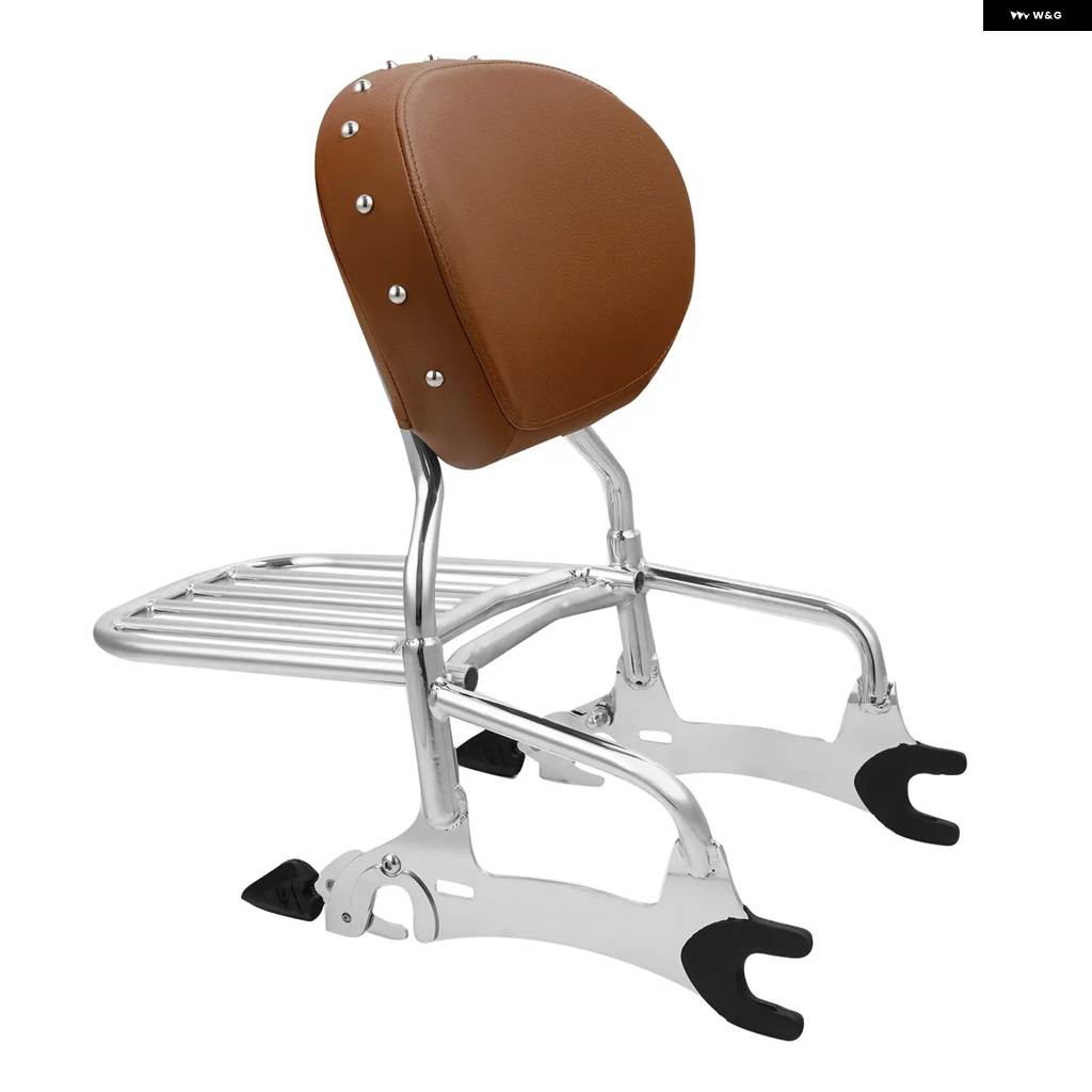 並行輸入品 バイク バックレスト シーシーバー ラゲッジラック インディアン チーフテン ダークホース 2016-2025 ロード_4
