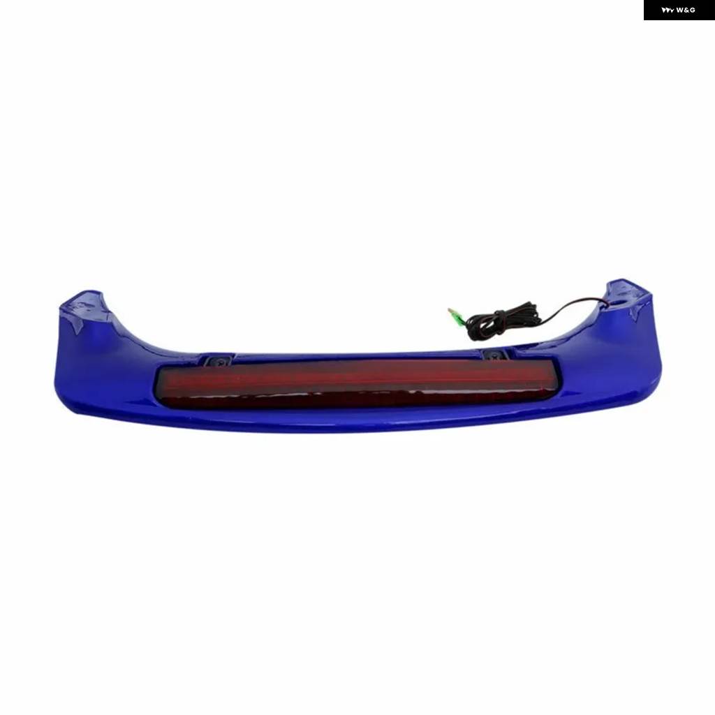 並行輸入品 オートバイ ABS トランク スポイラー LED レッド リア