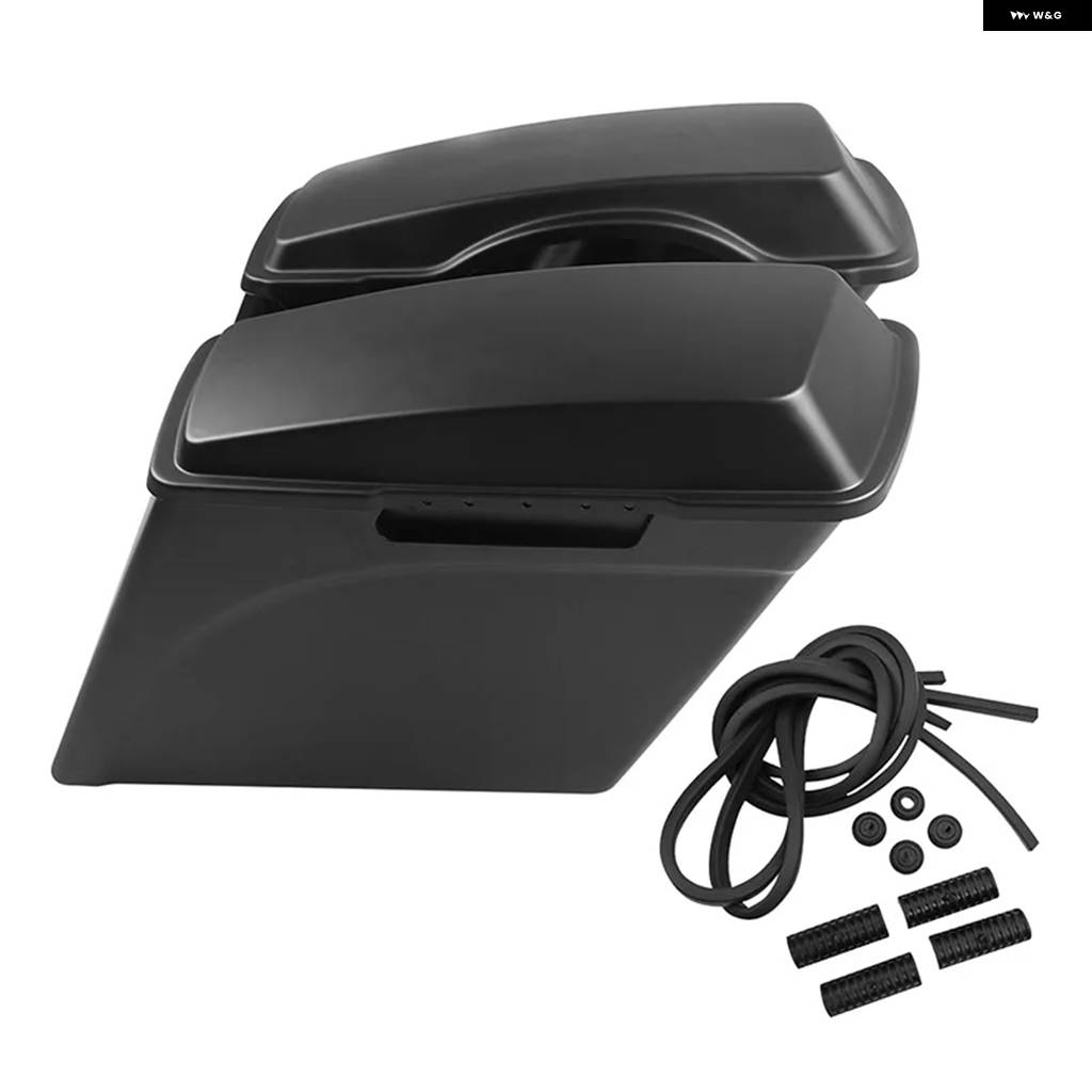並行輸入品 5インチ ストレッチ エクステンデッド サドルバッグ ハーレー エレクトラ ロード グライド FLHT 1993-13_1