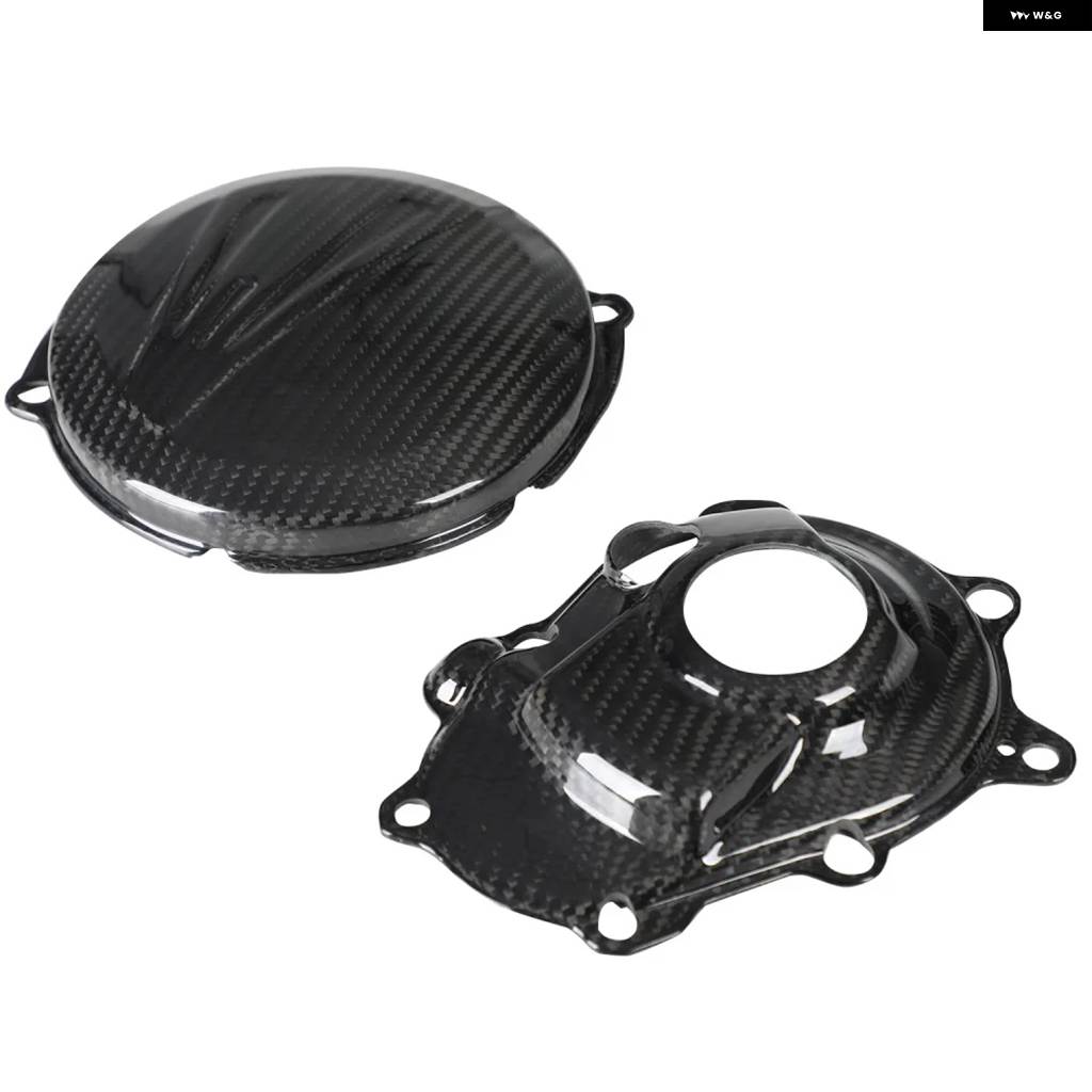 並行輸入品 バイク アクセサリー カーボン エンジン ガード FUNPARTS エンジン カバー YZ250F 2021-2024_1