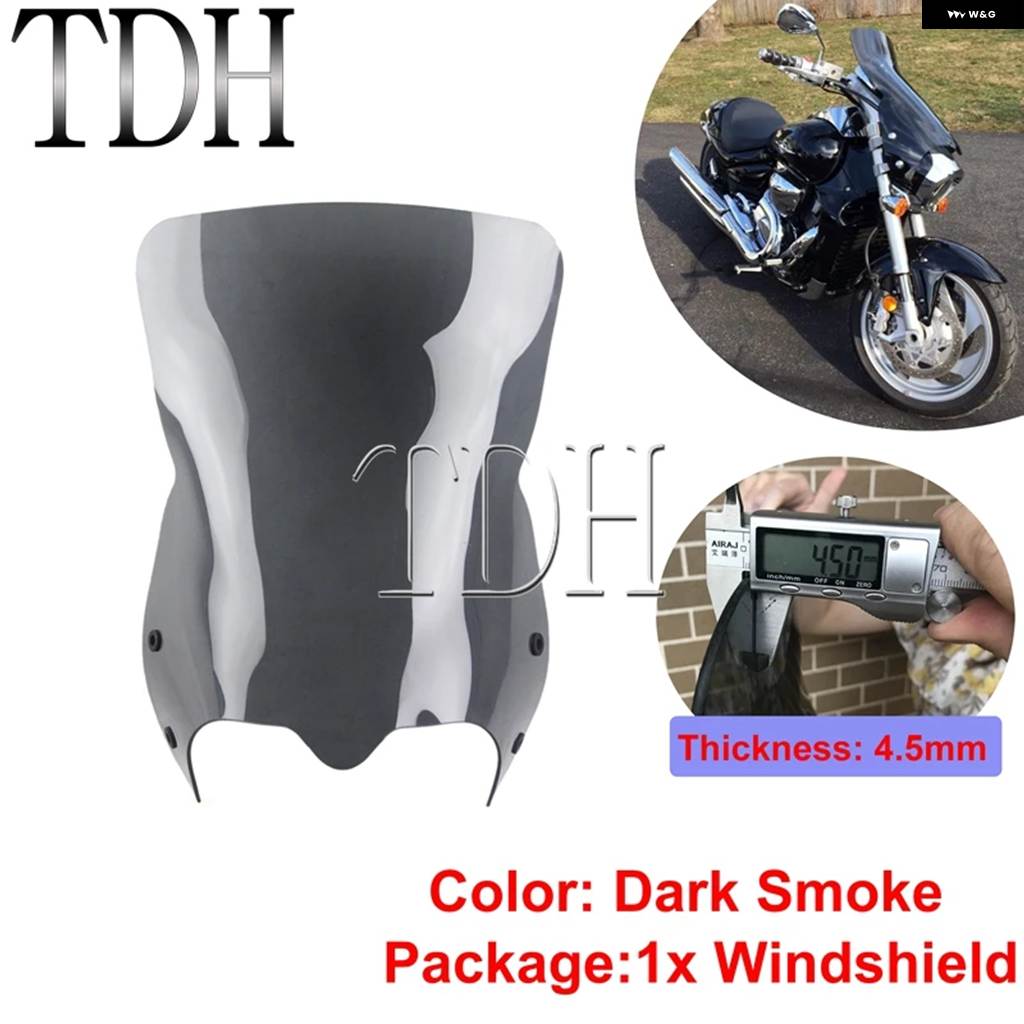 並行輸入品 10インチ ツーリング スポーツ ウィンドシールド クルーザー ウィンドスクリーン スズキ ブルバード M109R ボ_1