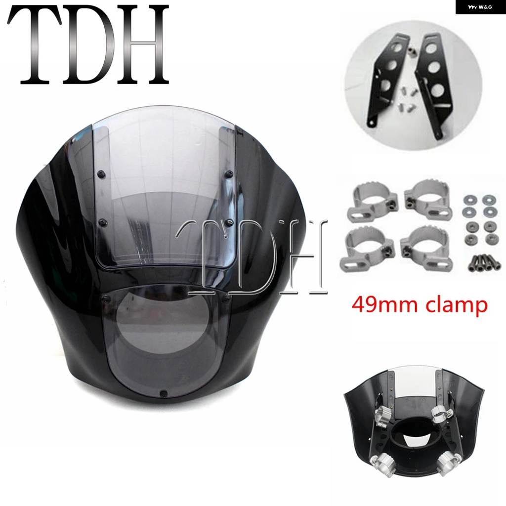 並行輸入品 クラブ スタイル クォーター フェアリング ヘッドライト