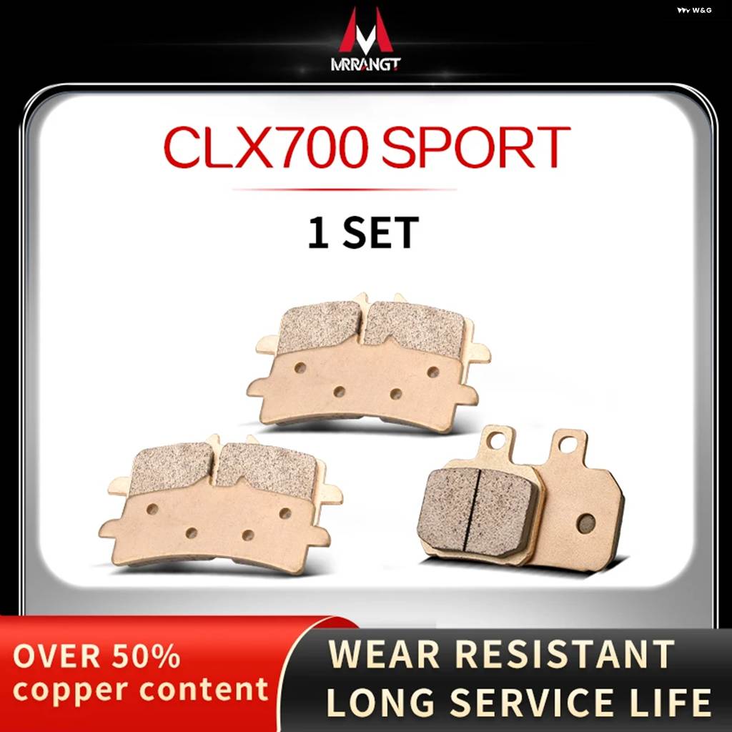 並行輸入品 バイク メタルシンタリングブレーキ パッド CFMOTO CF800 800MT CLX700 800ADV 800Nの画像