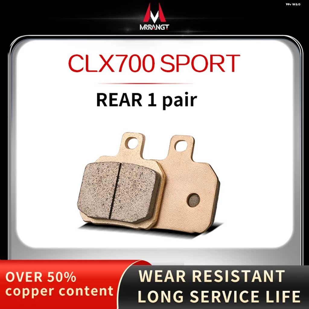 並行輸入品 バイク メタルシンタリングブレーキ パッド CFMOTO CF800 800MT CLX700 800ADV 800Nの画像