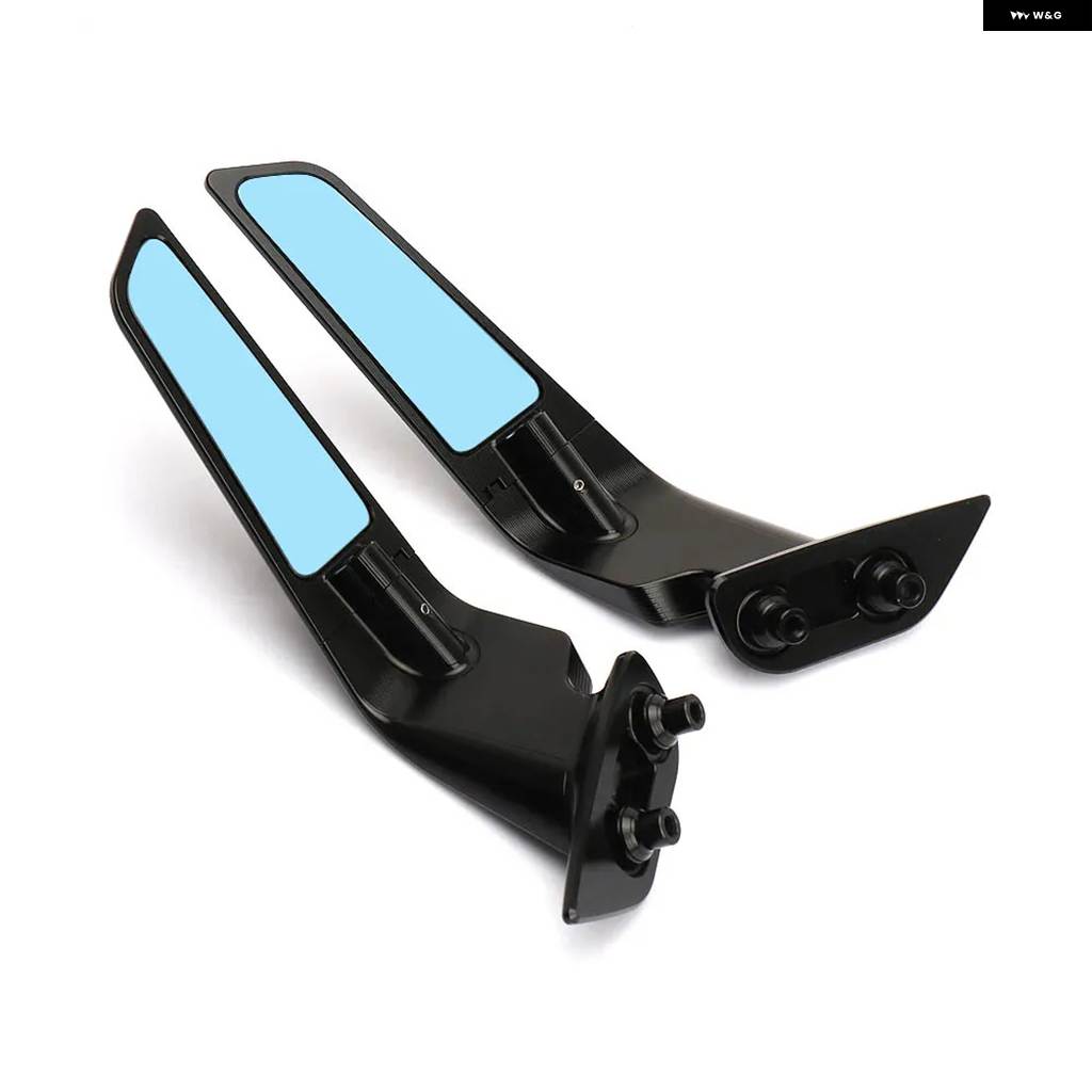 並行輸入品 BMW M1000RR M 1000 RR 2020-2024 スポーツ ウィングレット ミラー キット ステルスミラの画像