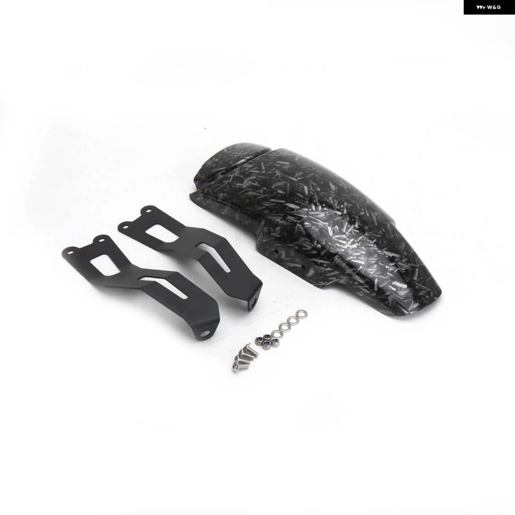 並行輸入品 3色 バイク アクセサリー フロントフェンダー マッドガード エクステンダー エクステンション ドゥカティ DESERの画像