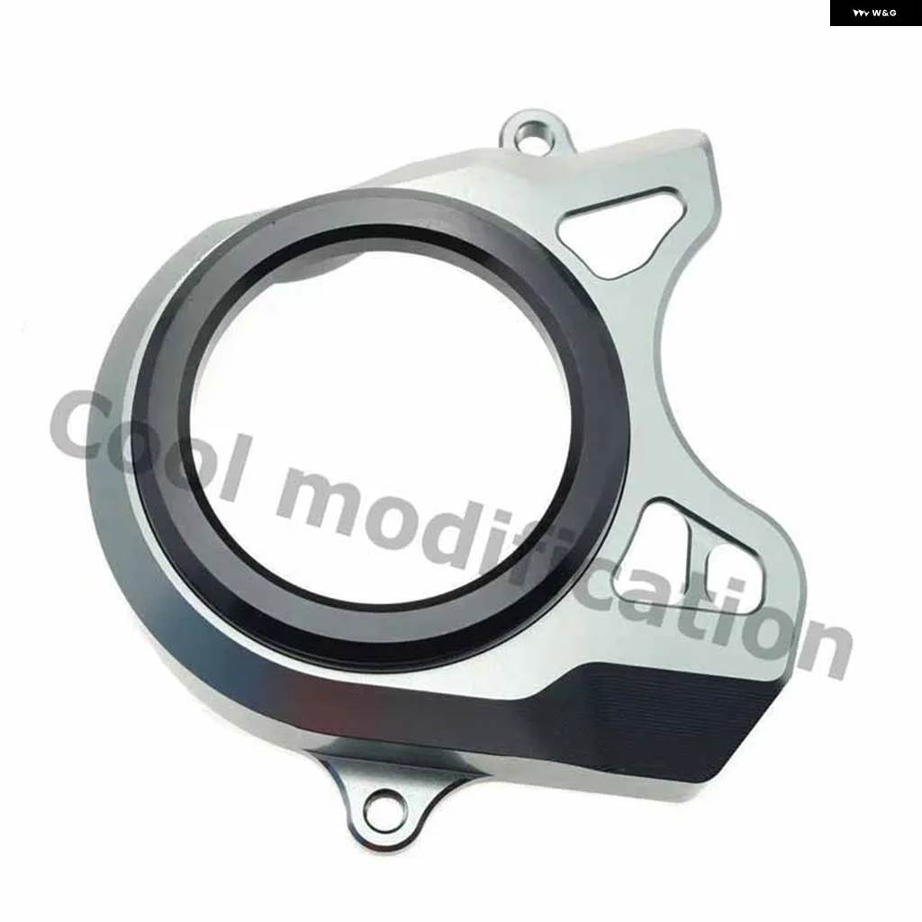 並行輸入品 CFMOTO 450SR 450 SR 2022-2023 オートバイ CNC アルミ クリア チェーン ギアキャップの画像