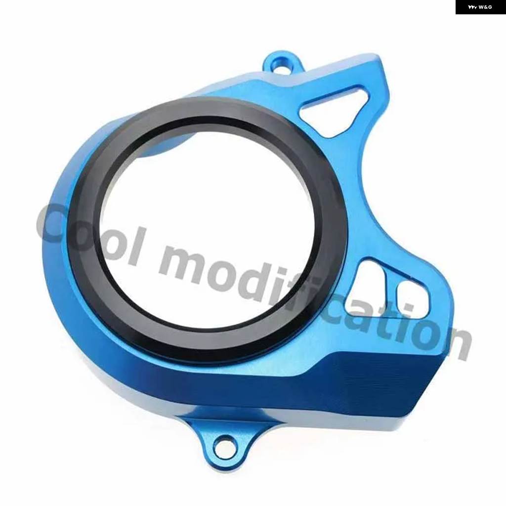 並行輸入品 CFMOTO 450SR 450 SR 2022-2023 オートバイ CNC アルミ クリア チェーン ギアキャップの画像