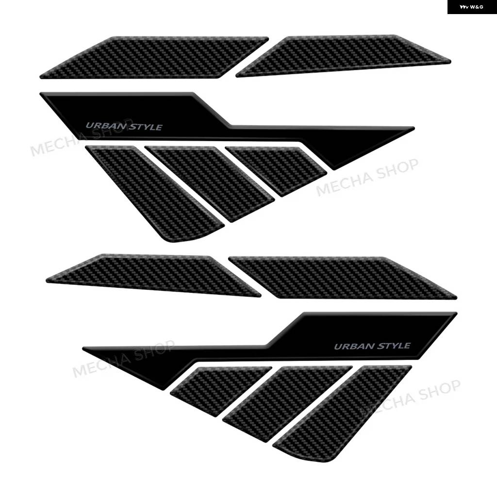 並行輸入品ADV350 ADV 350 2022 - 25 オートバイ サイド3D ステッカー 防水 傷防止 デカール アクセサリーの画像