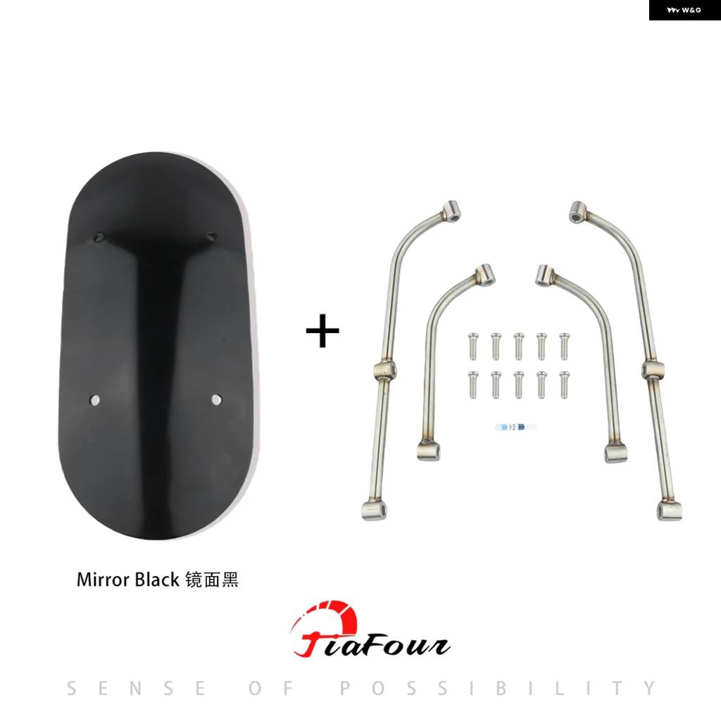 並行輸入品 スクランブラー400X 2023-2025 レトロ バイク マッドガード フロント マウント フェンダー スプラッシュの画像