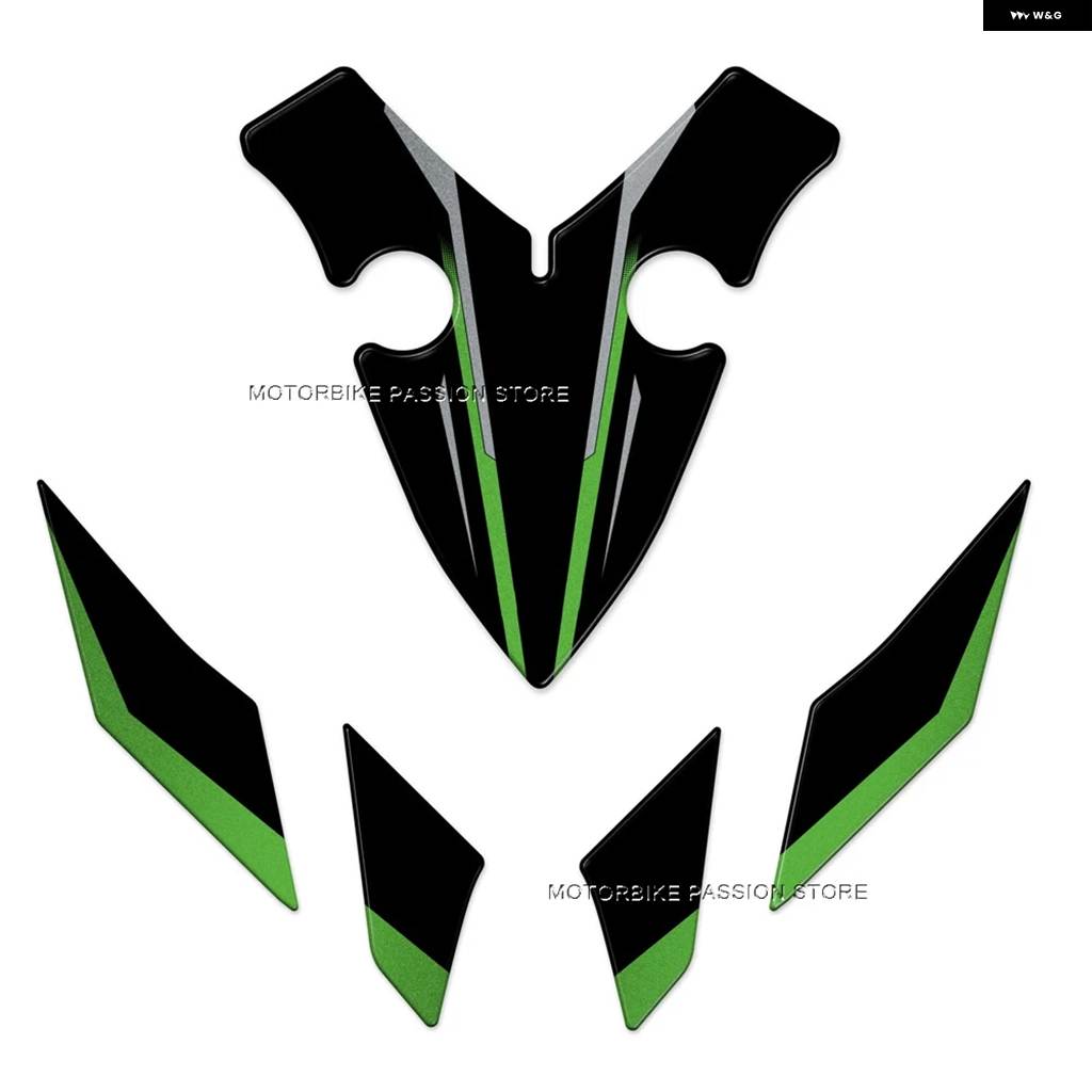 並行輸入品 カワサキ VERSYS 1100 VERSYS1100 2025 防水 ステッカー バイク ガード ステッカー 3Dエ_5
