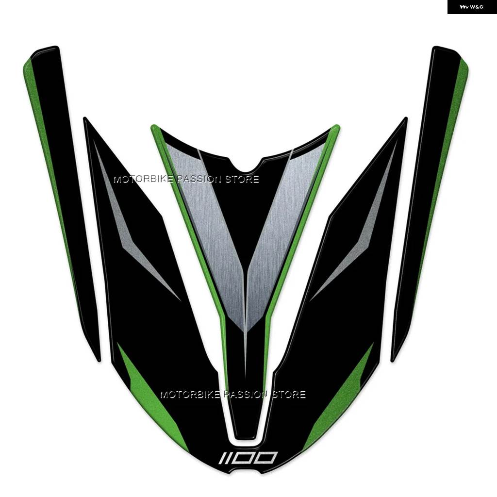 並行輸入品 カワサキ VERSYS 1100 VERSYS1100 2025 防水 ステッカー バイク ガード ステッカー 3Dエ_2