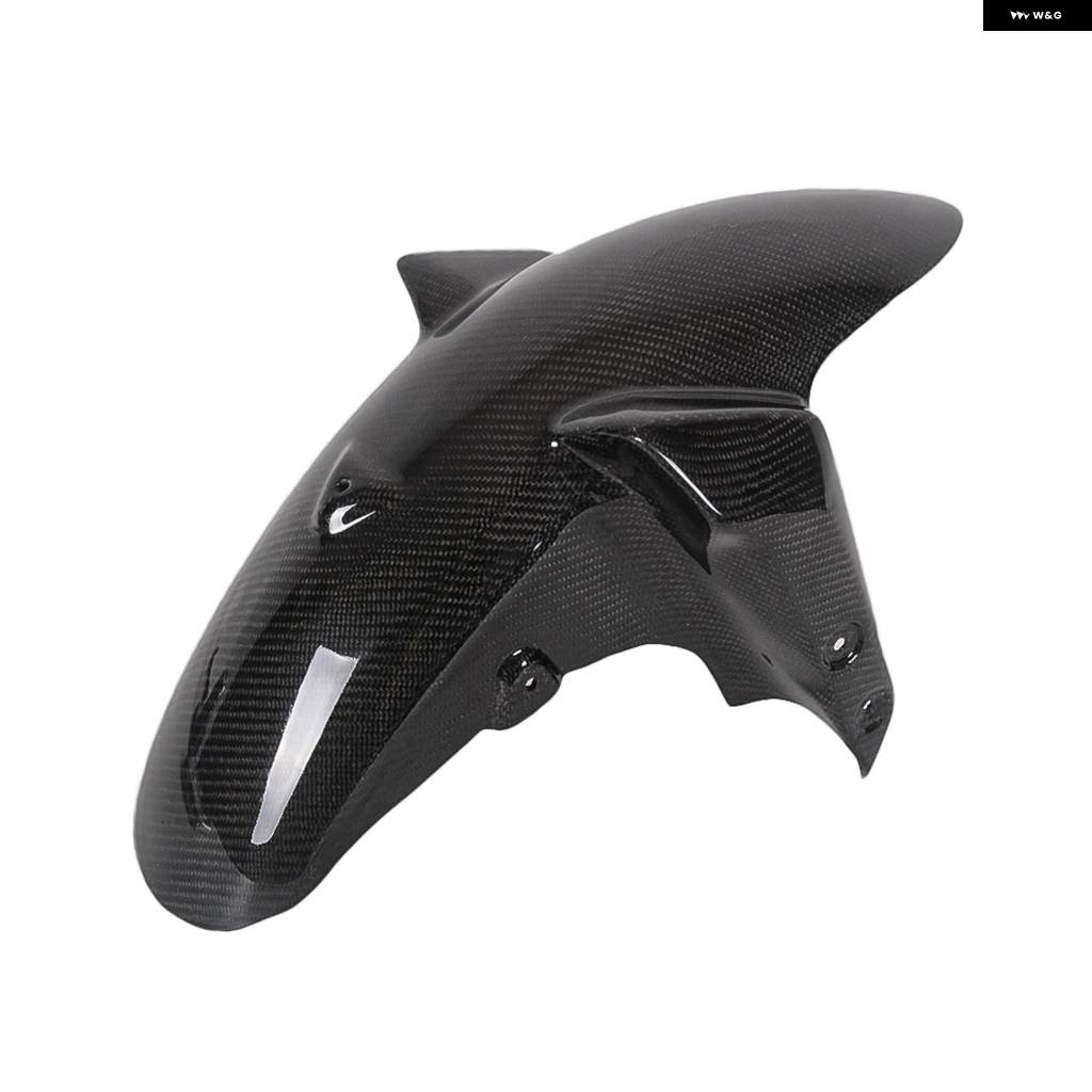 並行輸入品バイク カーボンフロントフェンダー マッドガード ハガー フェアリング ヤマハ MT-09 FZ-09 2015 - 19用_1