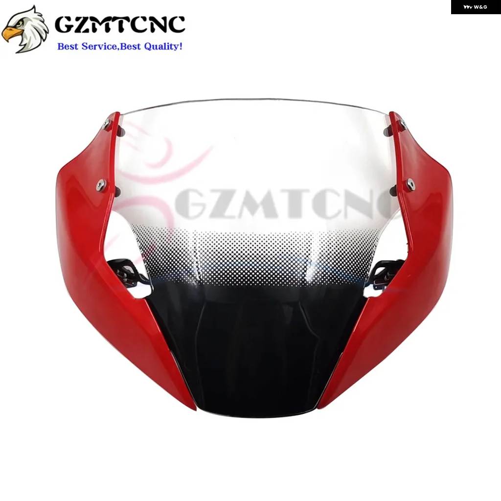 並行輸入品ドゥカティ モンスター 821 797 1200R ハイパーストラーダ ストニープ フロントガラス ヘッドカウリング 2018-2021 ディフレクター_3
