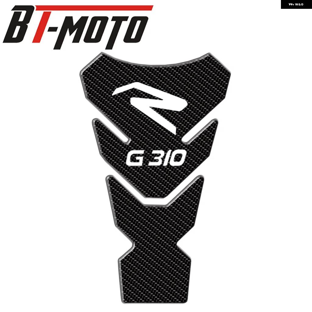 並行輸入品BMW G310R G310GS G310GS 2018 - 22 バイク タンク パッド デカール カール 3Dカーボンテクスチャ ステッカーの画像