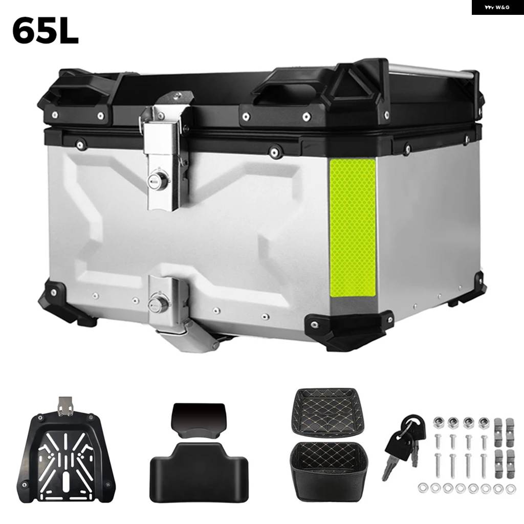 並行輸入品 バイクテール ボックス トランク 55L トップテール リアラゲッジ ツールケース BMW R1200GS R1250GS F850GS 1200 GSの画像