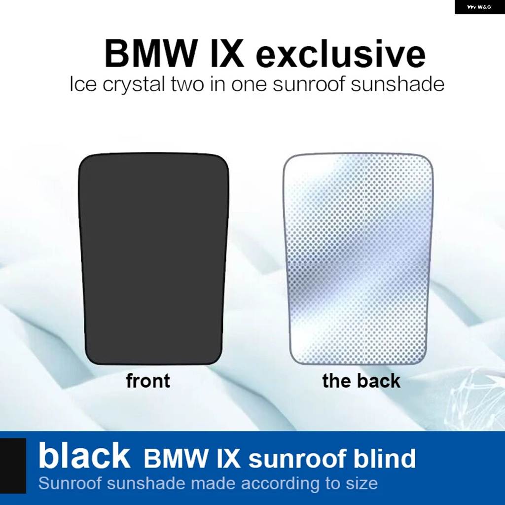 並行輸入品 BMW IX40/IX50 サンルーフ ブロックサンシェード 2022-2025 カー アップグレード アイスクロスロックサンシェード BM