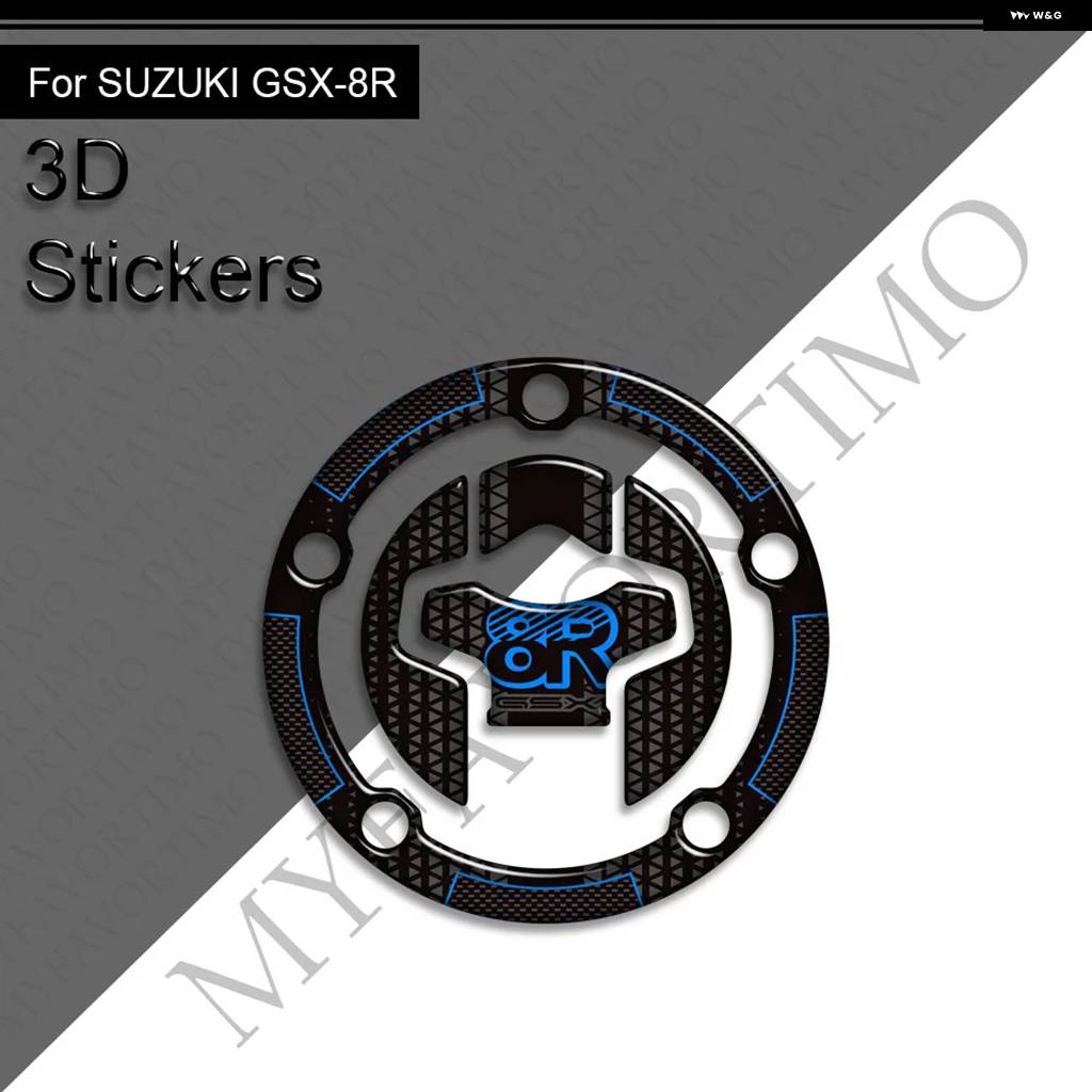 並行輸入品 GSX-8R GSX 8R GSX8R 用 オートバイ タンク パッド サイド グリップ ガス燃料オイルキット ニー フェアリング フェンの画像