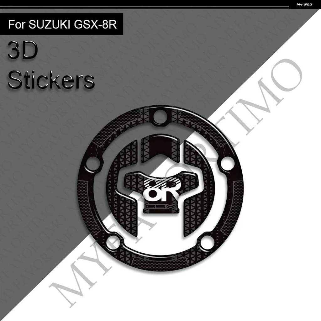 並行輸入品 GSX-8R GSX 8R GSX8R 用 オートバイ タンク パッド サイド グリップ ガス燃料オイルキット ニー フェアリング フェンの画像