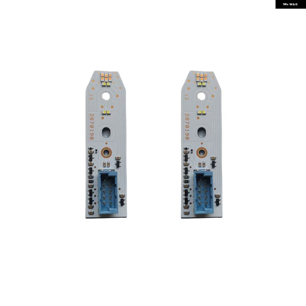 並行輸入品 ホワイト DRL ボード 8U0941475E アウディ Q3 2016-2018 LED ヘッドライト デイタイム ランニングライト 8U0 941 475の画像