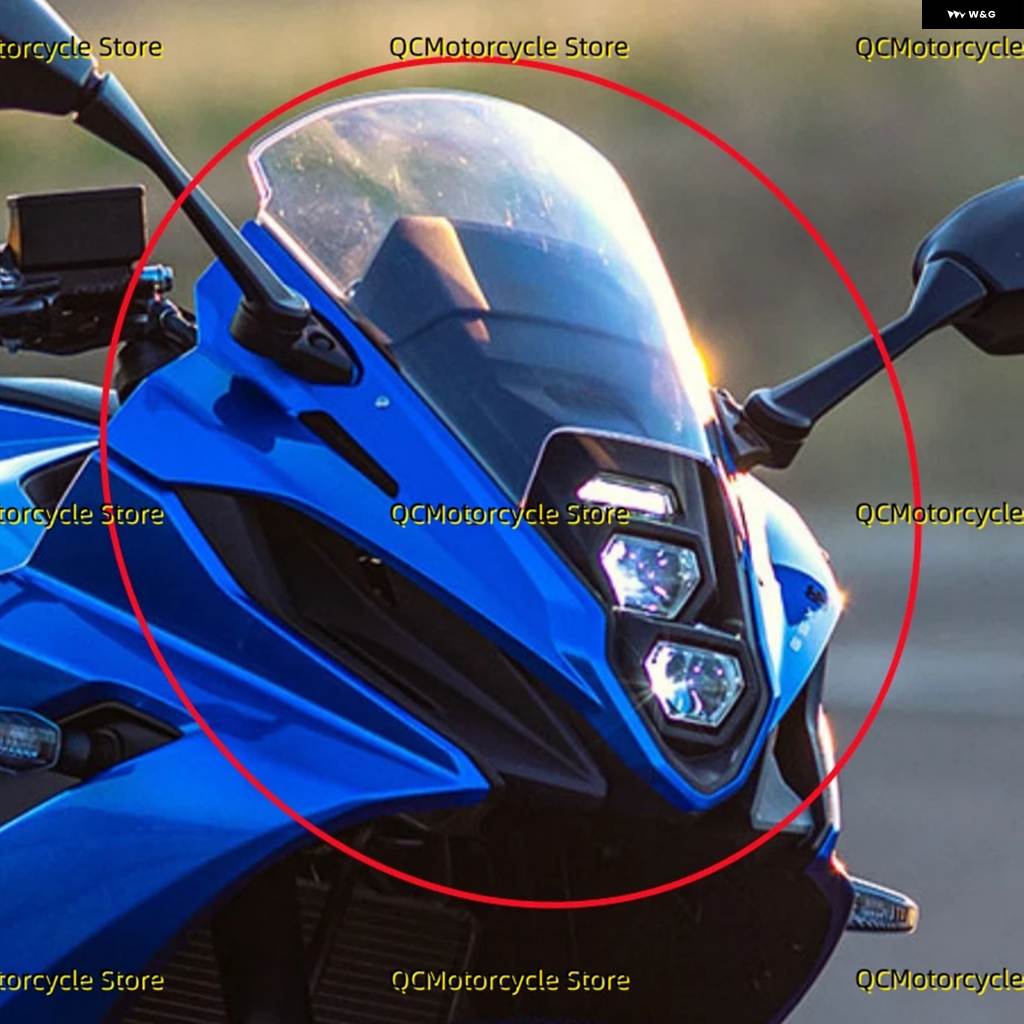 並行輸入品 GSX-8R GSX 8R GSX8R 2023 - 25用 オートバイ フロント ヘッドライト フード フェアリング パネル カバー_6