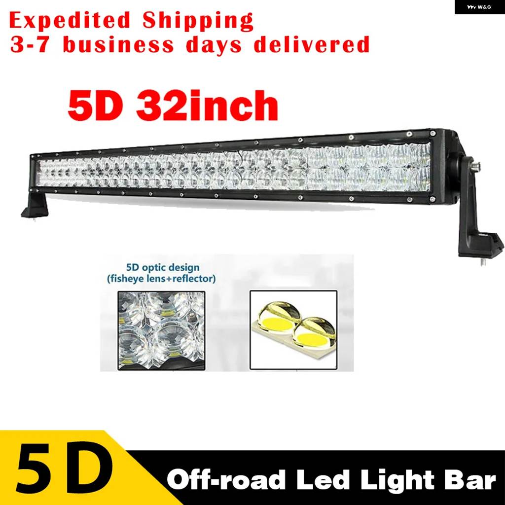並行輸入品 8/16/22/32/42/50/52インチ 5DカーブストレートオフロードLED ライトバー ジープ 4X4 ATV SUV LEDバー トラック 作業_9