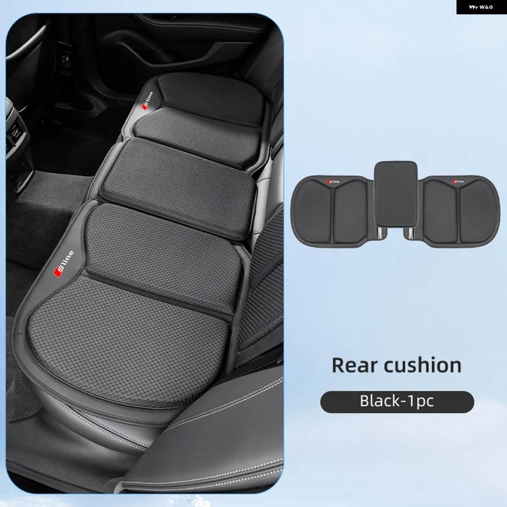 並行輸入品 カーシート アイスシルク クッション バックレスト シート プロテクター カバー アウディ RS5 RS6 AIROAD A3 Q5 Q7 Qの画像