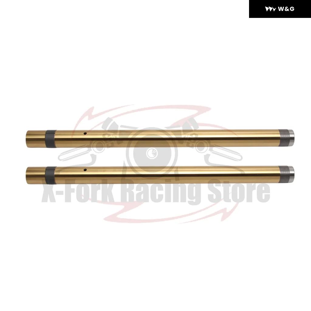 えん 並行輸入品】 シルバー/ゴールド フロント フォーク インナー チューブ