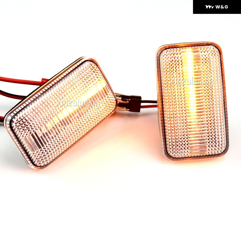 並行輸入品 2個 LED ダイナミックウィンカー サイド マーカーライト
