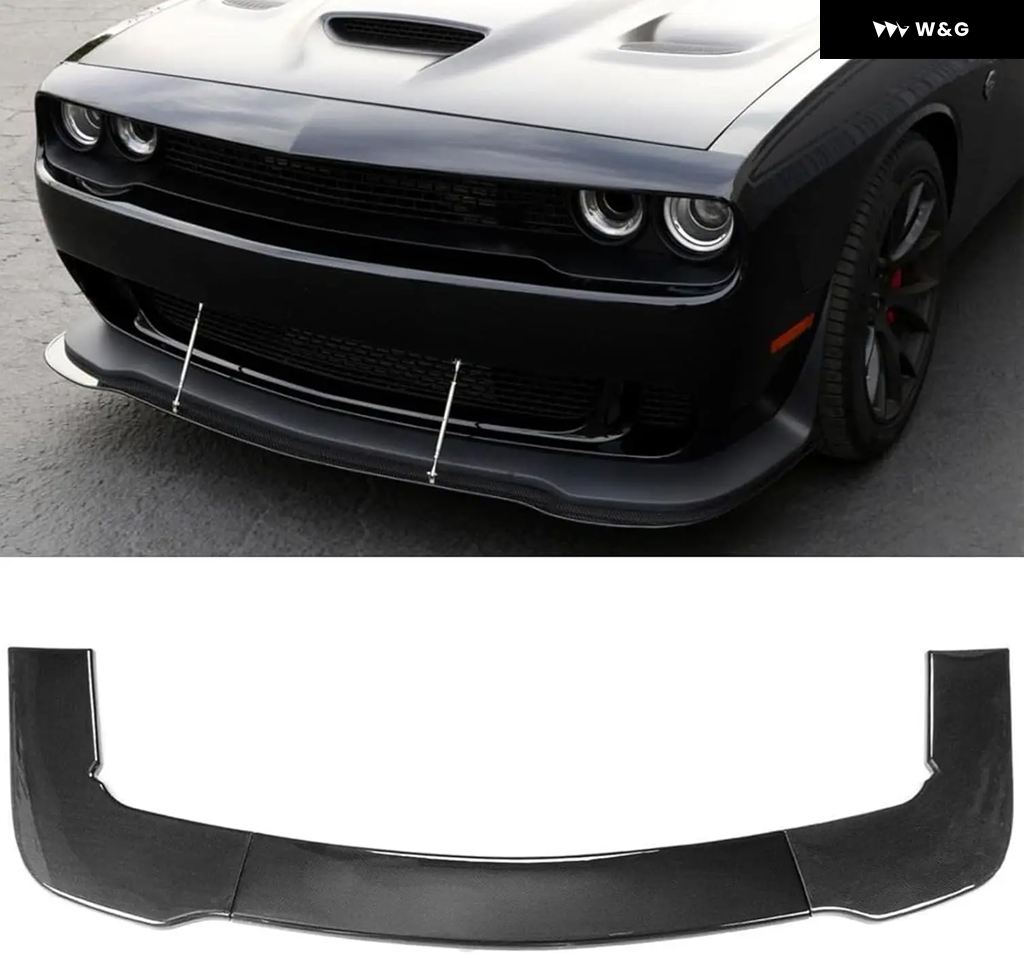 並行輸入品 3ピースフロントリップ ダッジ チャレンジャーSXT SRT